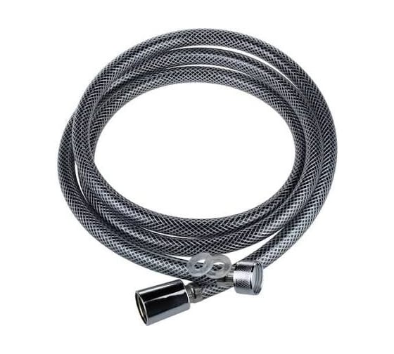 Шланг для душа ELKA 170 см, ПВХ черно-серый 1/2" 1