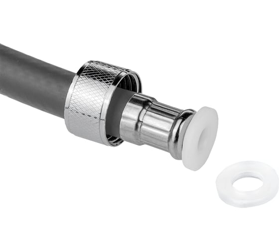Шланг для душа ELKA 1/2"-1/2", 170 см, ПВХ, серый ТД.030430