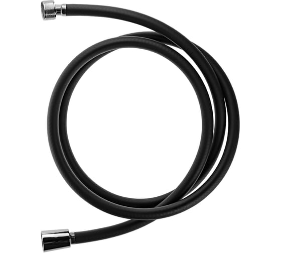 Шланг для душа ELKA 1/2"-1/2", 150 см, ПВХ, черный матовый ТД.030426