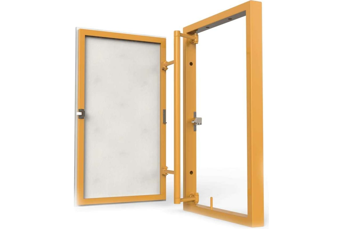 Скрытый ревизионный люк ЛСИС 400x800 стальной, нажимной, нерегулируемый ...