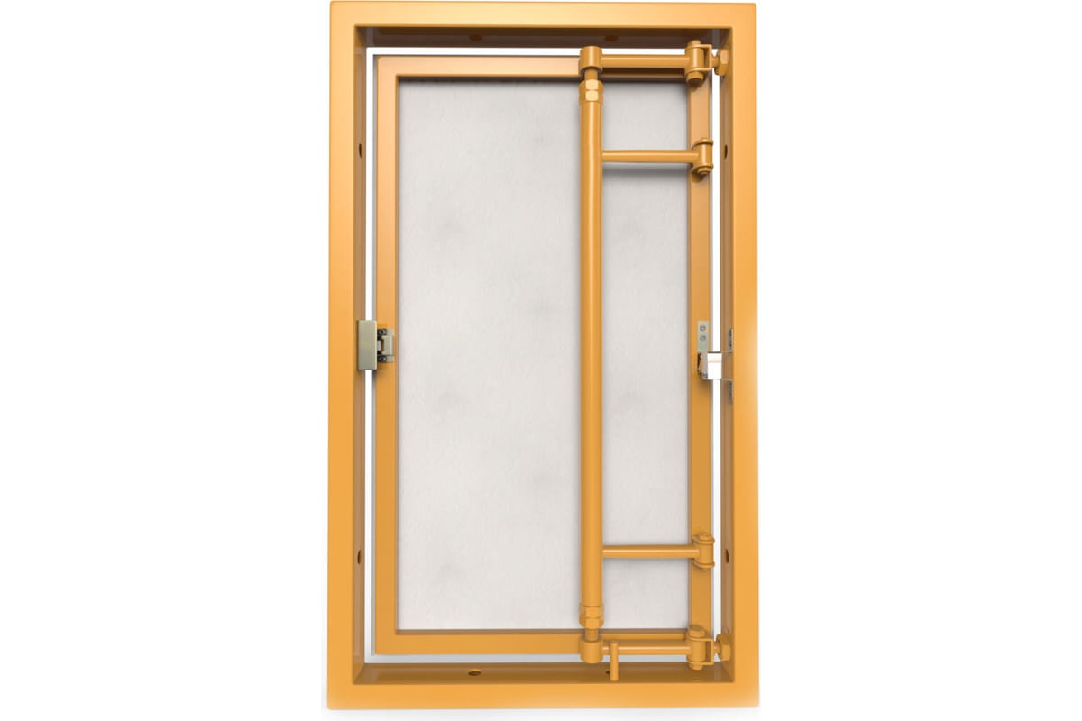 Скрытый ревизионный люк ЛСИС 250x300 стальной, нажимной, регулируемый ...