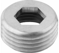 Кольцо Зубр "ЭКСПЕРТ" переходное, никелированная латунь, 1/2"х3/8" 51285-1/2-3/8