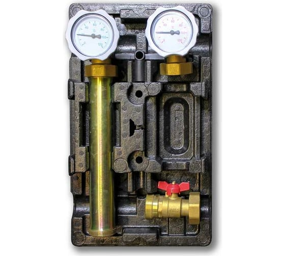 Насосная группа Geschaften 1", прямая, без насоса GS2542H 1