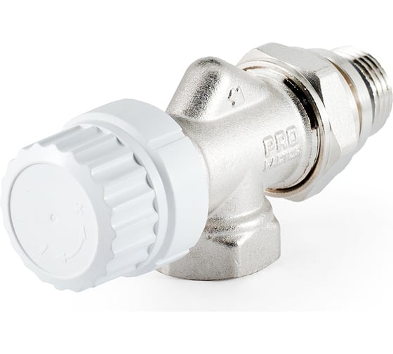 Термостатический клапан радиатора PROFACTOR осевой, с уплотнением, 1/2 PF RVT 985UR