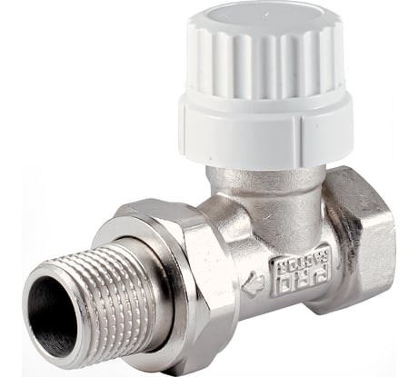 Термостатический клапан радиатора PROFACTOR прямой, с преднастройкой, 1/2 PF RVT 980