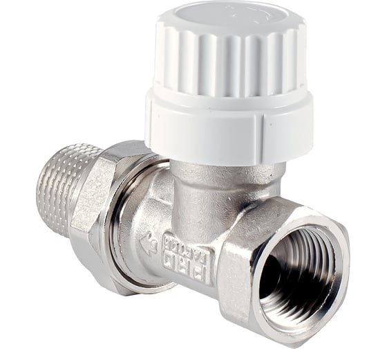 Термостатический клапан радиатора PROFACTOR прямой, с преднастройкой, 1/2 PF RVT 980