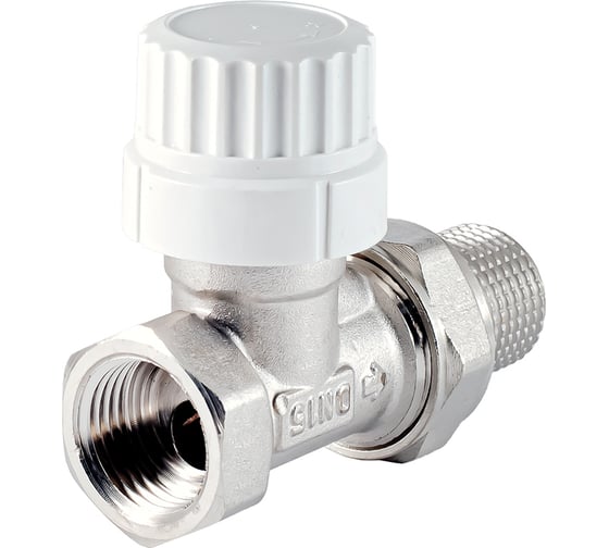 Термостатический клапан радиатора PROFACTOR прямой, с преднастройкой, 1/2 PF RVT 980