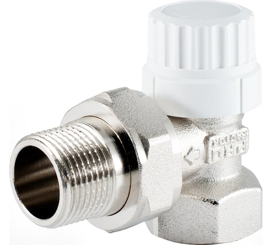 Термостатический клапан радиатора PROFACTOR угловой, с преднастройкой, 3/4 PF RVT 983