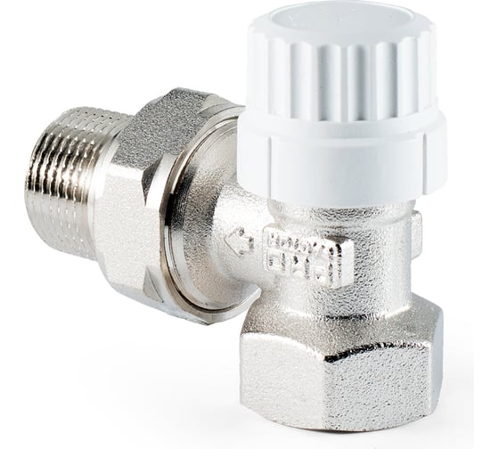 Термостатический клапан радиатора PROFACTOR угловой, с преднастройкой, 3/4 PF RVT 983