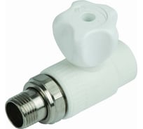 Шаровой кран для радиатора Berke Plastik прямой, 25x3/4 2.4070.19.025