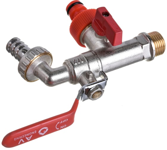 Шаровой садовый кран AV Engineering 1/2 AVE167003