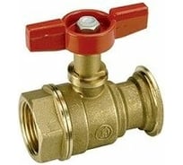 Шаровой клапан Giacomini с выводом для насоса, нехромир. 1x1 1/2 R285Y001