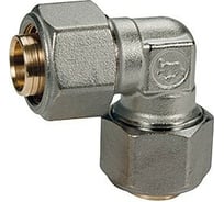 Угольник Giacomini 90, 16x2, латунь, с цанговым соединением, хромированный R561MX048