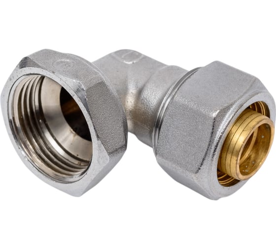 Угольник Giacomini 90, В, 1, 26x3, латунь, хромированный R563MX120 1
