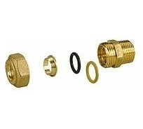 Фитинг Giacomini с наружной резьбой 1/2x12, конусное соединение R180MY112