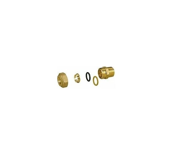 Фитинг Giacomini с наружной резьбой 1/2x12, конусное соединение R180MY112 1