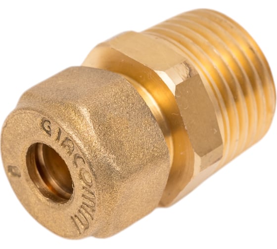Фитинг Giacomini с наружной резьбой 1/2x8, конусное соединение R180MY110 1