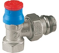 Клапан Giacomini угловой, 1 ВН, хромированный, отвод с герметичной прокладкой R401TG R401X035 022-2027