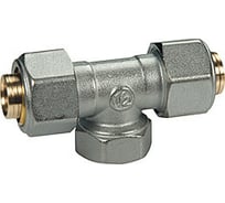 Тройник Giacomini В, 16x2, 1/2, 16x2, латунь R569MX048