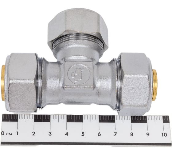 Тройник Giacomini 26x3, латунь, с цанговым соединением R564MX062