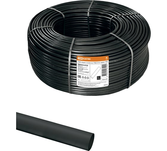 Гладкая техническая труба TDM ELECTRIC ПНД d 25(с) черная SQ0413-0125