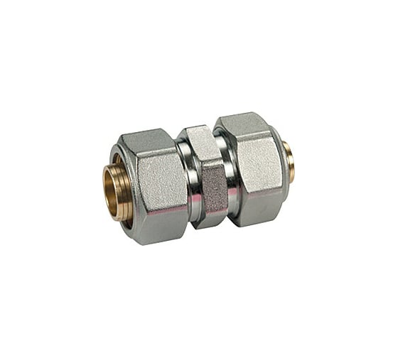 Муфта Giacomini 26x3, 20x2, латунь, переходная с цанговым соединением, хромированная R566MX060 1