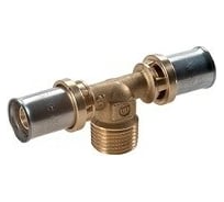 Тройник Giacomini 1/2x20x2 НР ст.арт. RP153x037 RM153Y037