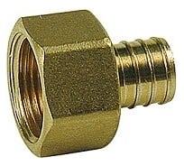 Прямой фитинг Giacomini Giacoqest с внутренней резьбой 3/4x1/2F, для обжимного соединения GZ109Y034