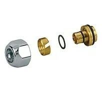 Переходник для трубы Giacomini 16x1/2, хром T179MX009