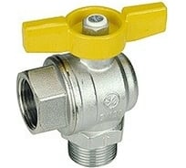 Полнопроходной угловой шаровой клапан Giacomini 3/4 В-Н ст.арт. R780x004, R780GX004 R780GBX004