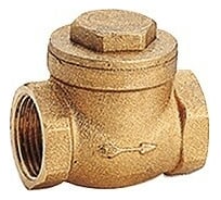 Обратный мембранный клапан Giacomini нехромированный, 1/2 N5Y003