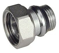 Отвод Giacomini 1/2, с уплотнительным кольцом и накидной гайкой P15TGX004