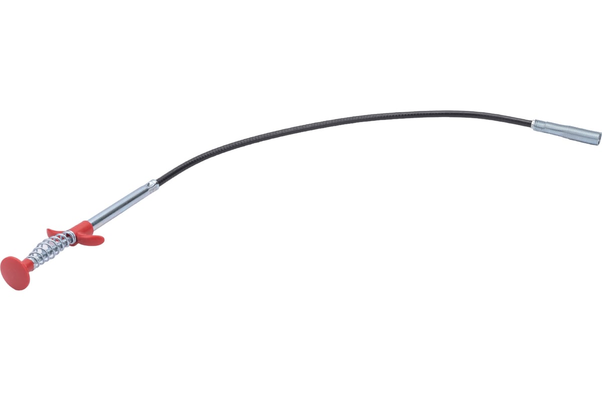 Сантехнический трос с зажимом для прочистки труб и удаления засоров ...