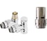 Термостатический набор ROYAL THERMO Design угловой, хром, 1/2" Click с термоголовкой Design НС-1476642 1