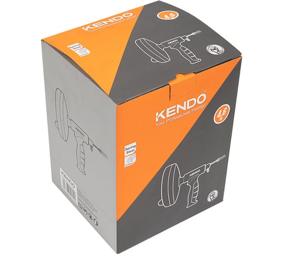 Инструмент для прочистки канализации KENDO 50219