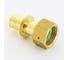 Аксиальная муфта Uni-Fitt-В 16x1/2" с накидной гайкой, плоской прокладкой 754G6200 3