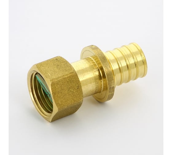 Аксиальная муфта Uni-Fitt-В 20x1/2" с накидной гайкой, плоской прокладкой 754G7200