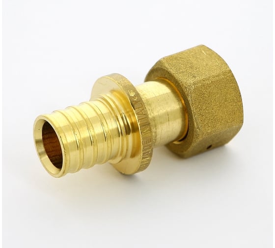 Аксиальная муфта Uni-Fitt-В 20x1/2" с накидной гайкой, плоской прокладкой 754G7200