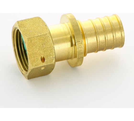 Аксиальная муфта Uni-Fitt-В 25x3/4" с накидной гайкой, плоской прокладкой 754G8300