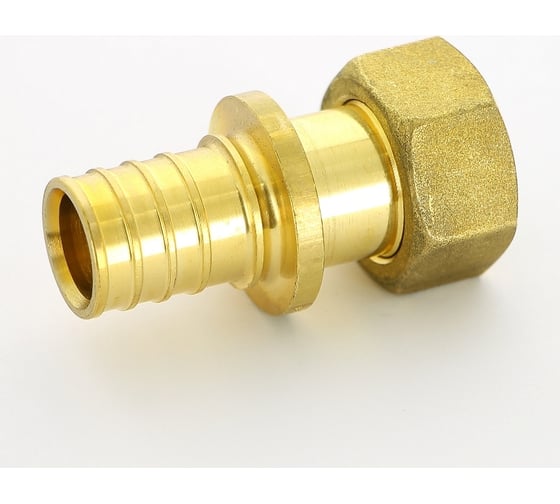 Аксиальная муфта Uni-Fitt-В 25x3/4" с накидной гайкой, плоской прокладкой 754G8300