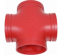 Муфтовая крестовина GROOVEX 6", 159 мм, ДУ 150 мм KM159