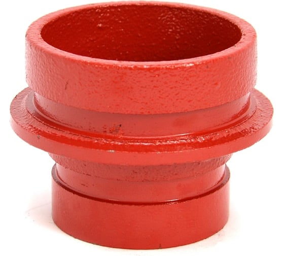 Переход под муфту GROOVEX 2 1/2"x1 1/4", 76x42 мм, ДУ 65x32 мм PM7642 1