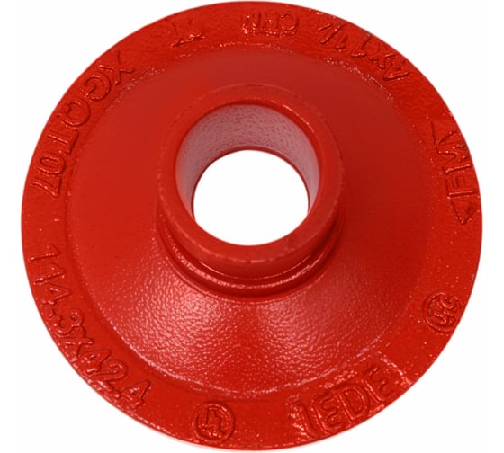 Переход под муфту GROOVEX 4"x1 1/4", 114x42 мм, ДУ 100x32 мм PM11442 1