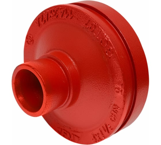 Переход под муфту GROOVEX 4"x1 1/4", 114x42 мм, ДУ 100x32 мм PM11442