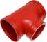 Переходной тройник под муфту GROOVEX 5"x4", 133x114 мм, ДУ 125x100 мм TPM133114 2
