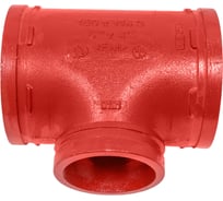 Переходной тройник под муфту GROOVEX 6"x4", 159x114 мм, ДУ 150x100 мм TPM159114