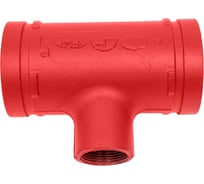 Переходной тройник под резьбу GROOVEX 3"x1 1/4", 89x42 мм, ДУ 80x32 мм TPR8942