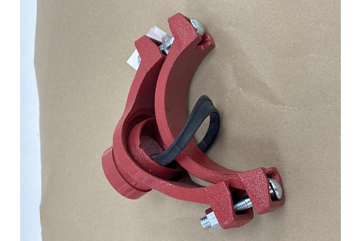 Муфтовый хомут GROOVEX седелка 64мм 5"x2" 133x60мм ДУ 125x50мм XM13360 ...