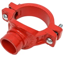 Муфтовый хомут GROOVEX седелка 53мм 3"x1 1/2" 89x48мм ДУ 80x40мм XM8948