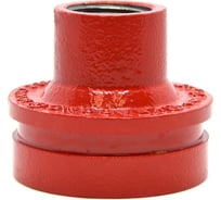 Переход под резьбу GROOVEX 5"x4", 133x114 мм, ДУ 125x100 мм PR133114